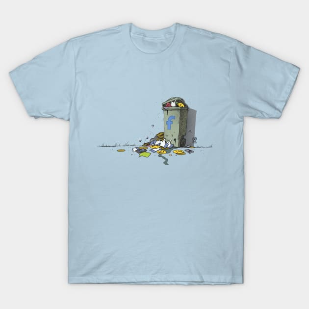 Landfill of anxieties T-Shirt by oscarsanchez